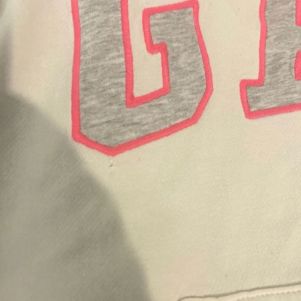 GAP Kids Logo Hoodie & T-Shirt Set Size L (10) White & Black Sparkle